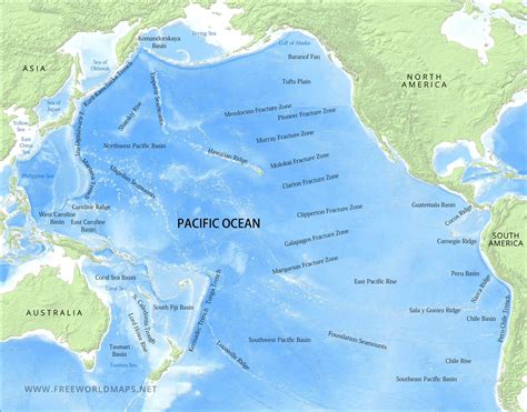Bottom Topography Of Pacific Ocean Upsc