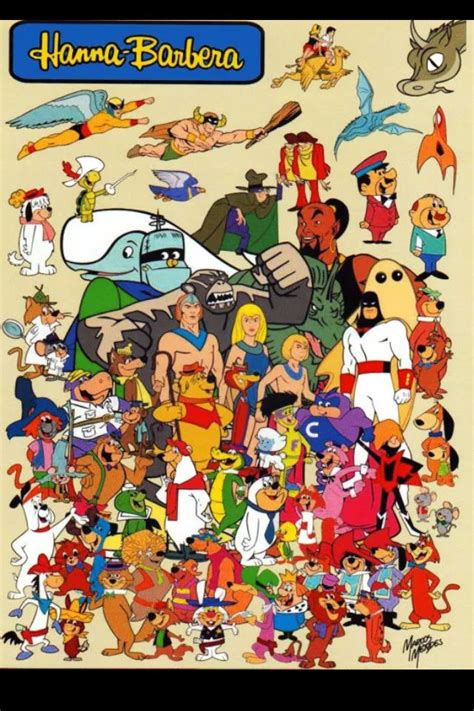 hanna barbera hanna barbera characters hanna barbera