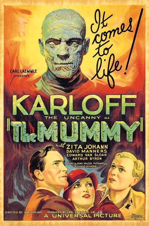 Cartel De La Momia 1933 Norteamericano 5 Classic Films Posters