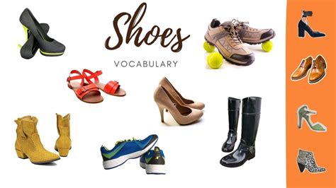 Types Of Shoes And Boots With Names And Pictures Footwear Vocabulary
