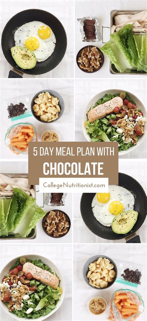 1600 Calorie High Protein Low Carb Meal Plan With Chocolate For Lunch