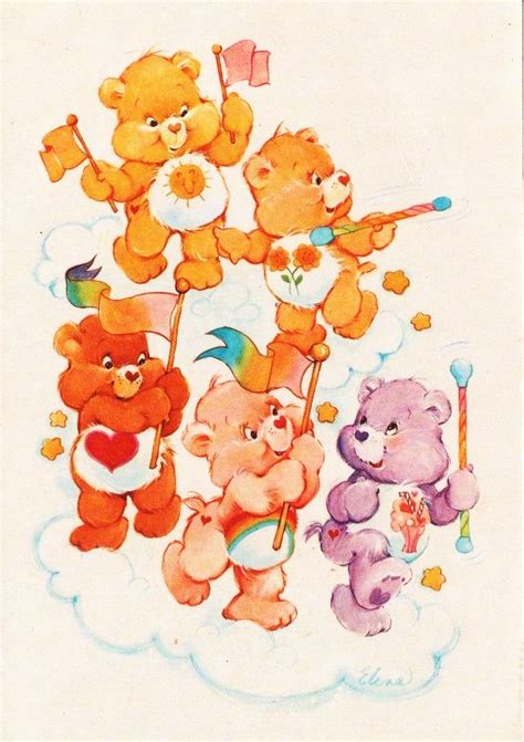 Care Bears Funshine Friend Tenderheart Cheer And Share Bear On