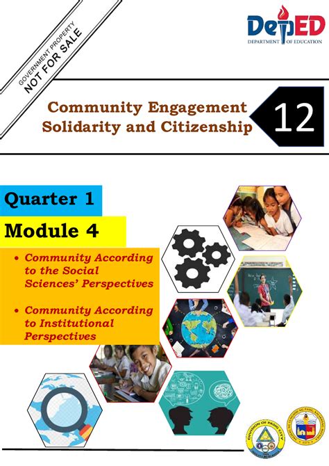 Cesc 12 Q1 M4 12 Community Engagement Solidarity And Citizenship