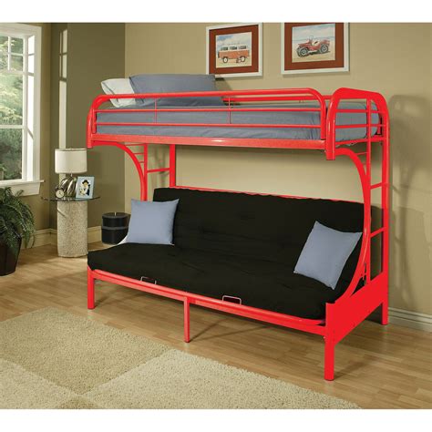 Acme Furniture Eclipse Twin Over Full Futon Bunk Bed