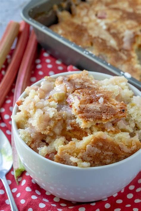 Add the eggs and beat again until well incorporated. Baked Sticky Rhubarb Pudding | Recipe | Rhubarb pudding ...