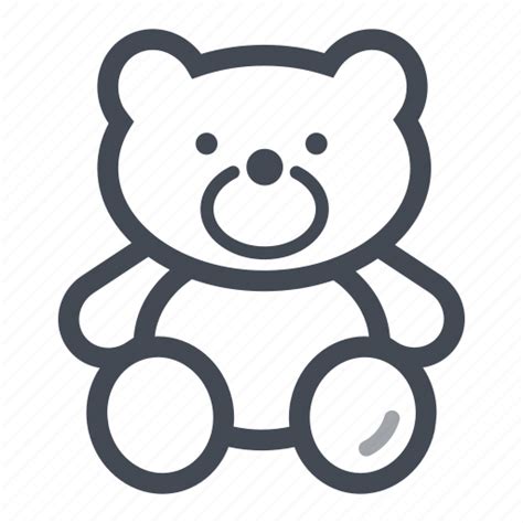 Bear Cuddle Teddy Bear Toy Icon