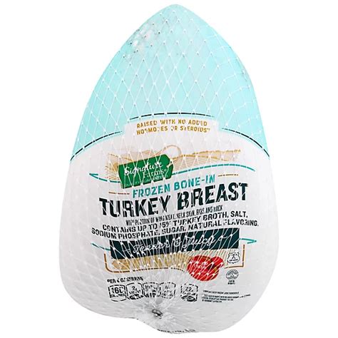 Signature Farms Turkey Breast Bone In 600 Lb Carrs