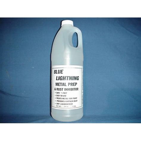 Blue Lightning Metal Prep And Rust Inhibitor 1 Quart