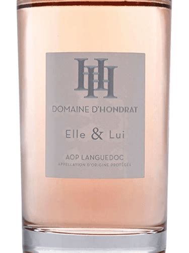 Domaine Dhondrat Elle And Lui Rosé Vivino France