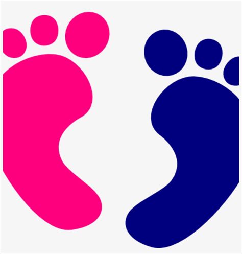 Clipart Baby Feet Pink Baby Footprints Clipart Free Transparent Png