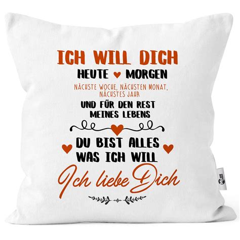 Скачивай и слушай richter ich liebe dich и rotoff ich liebe dich на zvooq.online! Kissen-Bezug Ich will dich heute und morgen ich liebe dich ...