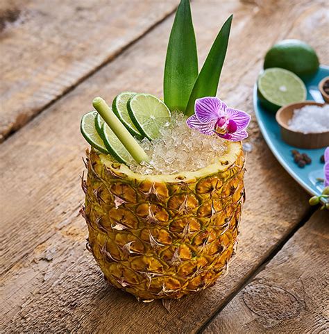 Exotic cocktails for your home tiki bar, including photos and drink recipes at tiki lounge talk. Tiki-la Colada Cocktail Recipe | Patrón Tequila