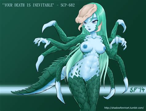 Monster Girl Scp 682 By Shadowfenrir Hentai Foundry