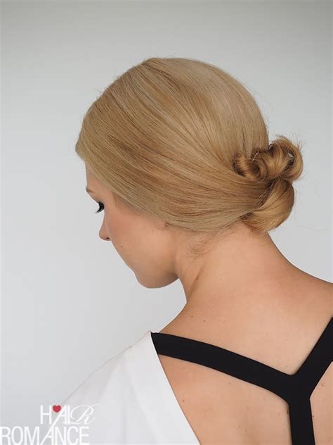 A small clear hair elastic (or an elastic that matches your hair colour) gather your hair into a low ponytail and split it into two equal sections. Double Knot bun tutorial (that's super easy!) - Hair ...