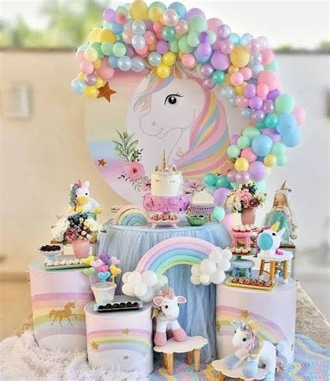 Decoração Simples Unicórnio 10 Dicas Para Aniversários Unicorn Birthday