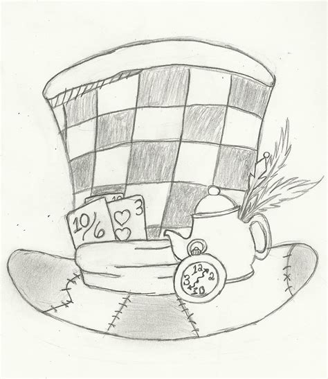 People interested in black and white mad hatter hat also searched for. Mad Hatter Hat Clipart - Clipart Suggest