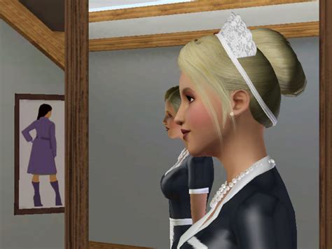 The Sims Resource Af French Maid Hair