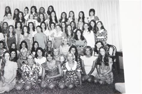 Vintage 1970s 1960s Phi Alpha Mu Sorority Group Photo Auburn