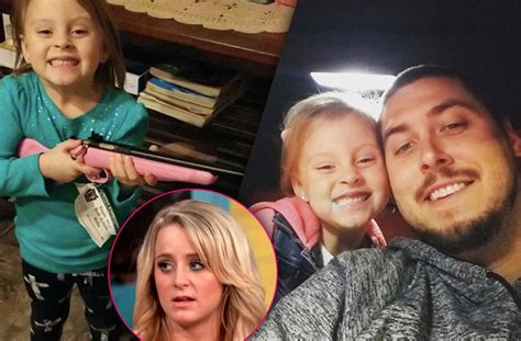 Leah Messer S Baby Daddy Gives Daughter Two Guns For Christmas Teen Mom