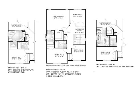 Offering over 30 new home plans available to build in winnipeg and surrounding communities! DG 16 The Monticello | A F G H