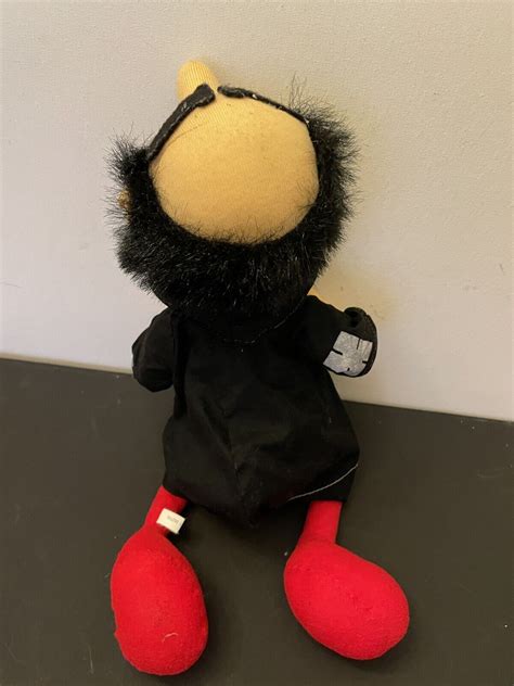 Vtg 1982 Gargamel Plush Wallace Berrie Peyo Stuffed Toy Red Body Black Robe 16 Ebay