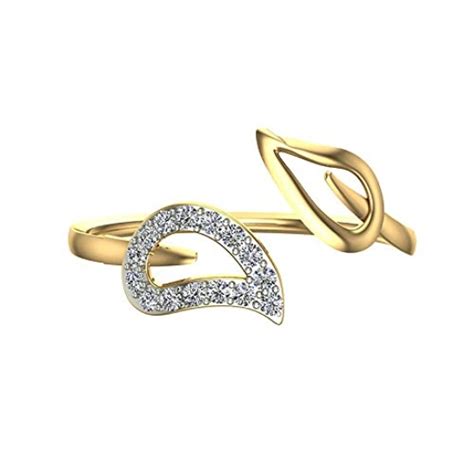 Lina Diamond Ring Online Jewellery Shopping India Dishis Designer
