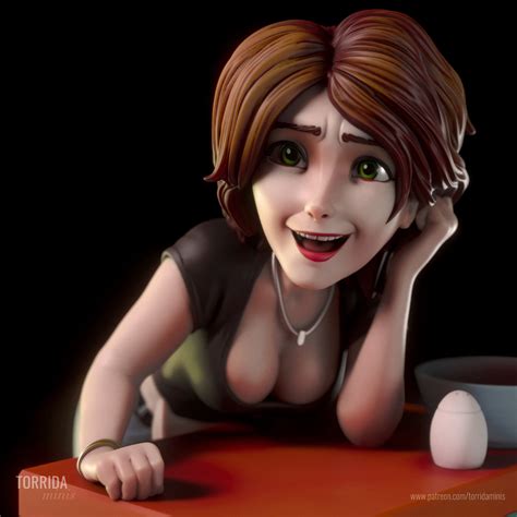 Aunt Cass Big Hero 6 Pinup Resin Statue And Miniature By Etsy Hong Kong