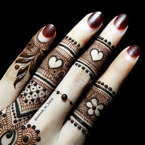 Best Henna Fingers Mehndi Designs Mehndi Designs