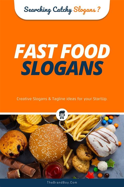 Food Slogans And Taglines Generator Guide Fast Food Slogans Fast Food Advertising