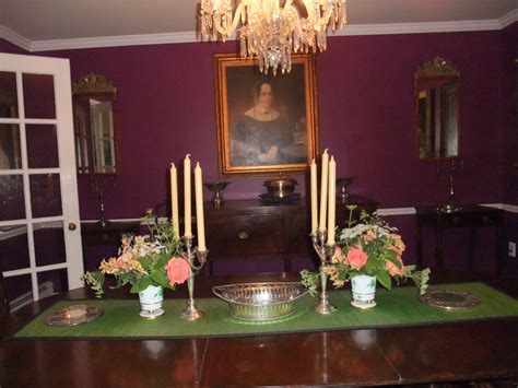 If you want a rustic theme for your dining room with a modern twist, then this modern rustic purple dining room is a great inspiration. Purple dining room | Purple dining room, Room, Dining room