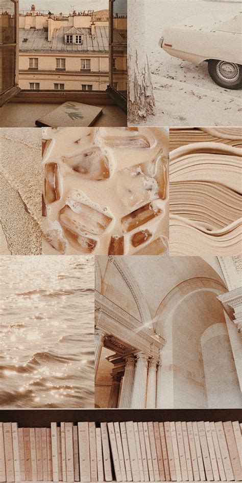 Pastel Brown Pastel Aesthetic Paper / aesthetic background brown pastel