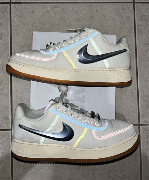 Nike Air Force 1 X Travis Scott Sail Gem