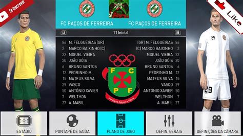 The official instagram account of fc paços de ferreira. FC PAÇOS DE FERREIRA KITS PES 2018 XBOX ONE - YouTube