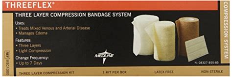 Medline Threeflex 3 Layer Compression Bandage System