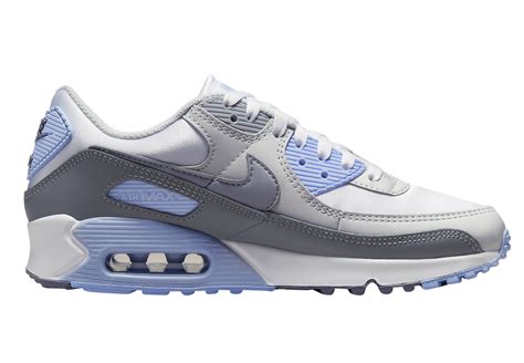 Buy Nike Air Max 90 White Grey Blue Kixify Marketplace