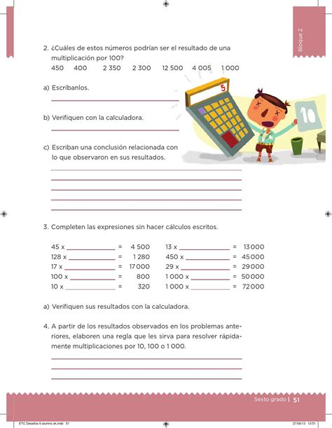 Catálogo de libros de educación básica. Desafíos Matemáticos. 6° Grado, para el Alumno by Escuelas ...