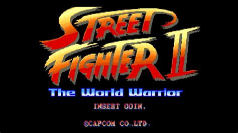 Street Fighter Ii The World Warrior Capcom 1991 Arcade Intro