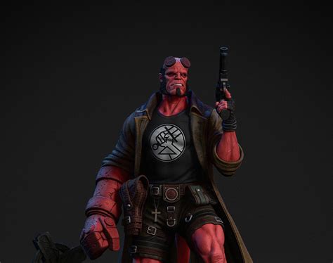 Hellboy Bprd By Wender · 3dtotal · Learn Create Share