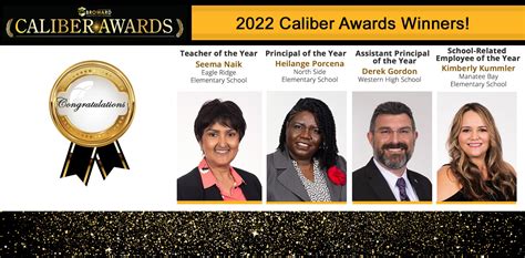 Broward County Public Schools Names Teacher Of The Year At 2022 Caliber