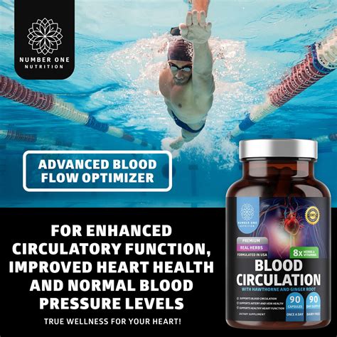 N1n Premium Blood Circulation Supplement 8 Powerful Herbs And Vitamins