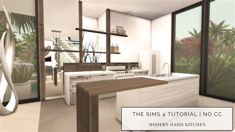Sims 4 Cc Kitchen Opening Serenity Kitchen In 2020 Sims 4 Kitchen