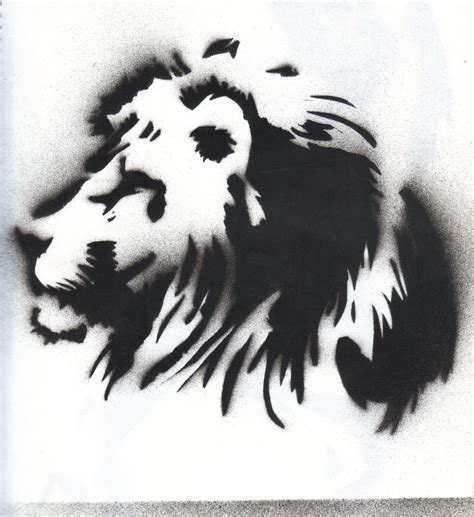 Lion Stencil By Deccos25 On Deviantart
