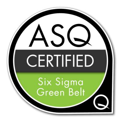 Six Sigma Green Belt Training Infinity Training Center