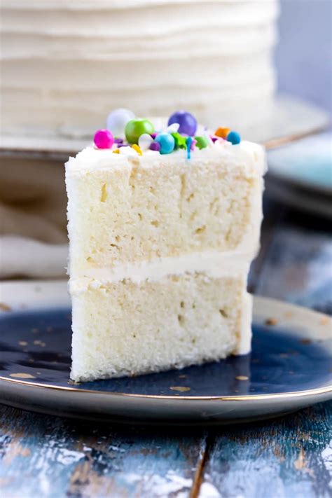 Super moist white cakejust a pinch. White Cake Recipe FROM SCRATCH! - Goodie Godmother - A ...