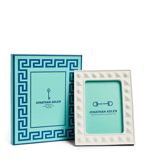 Jonathan Adler Porcelain Charade Photo Frame (5" x 7") | Harrods US