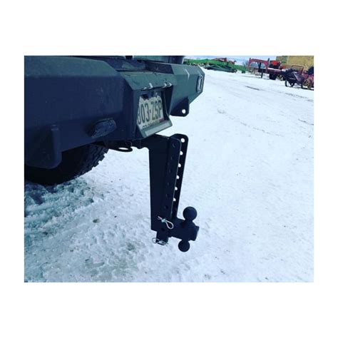 Bulletproof Hitches™ 2 Heavy Duty 12 Droprise Ball Mount Hitch