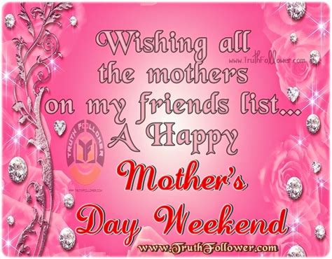 happy mothers day weekend