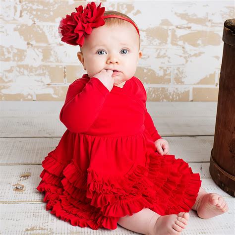 Questo prodotto appartiene a home , e puoi trovare prodotti simili su tutte le categorie , mother & kids , girls' clothing , dresses. Red Baby Dress-Lemon-Loves-Layette