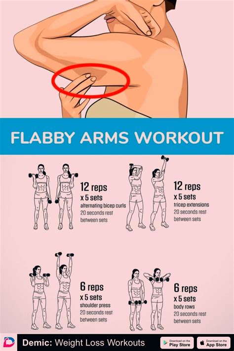 Flabby Arms Workout In 2020 Flabby Arm Workout Flabby Arms Arm Workout