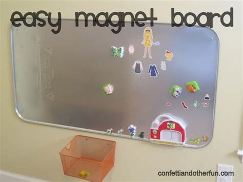 Easy Magnet Board For Kids Room Storage Kids Room Colorful Kids Room
